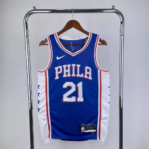 Men's Joel Embiid Blue Team Jersey