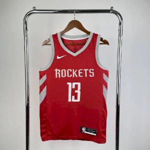 Men's James Harden Red Away Team Jersey