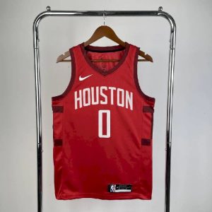 Men's Russell Westbrook Red Team Jersey