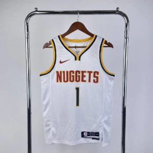 Men's Michael Porter Jr. White Team Jersey