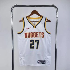 Men's Jamal Murray White Team Jersey