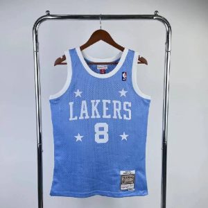 Men's M&N 2004/05 Kobe Bryant Blue Retro Jersey