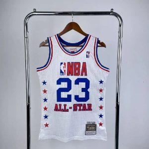 Men's 2003 Michael Jordan All Star White Retro Jersey