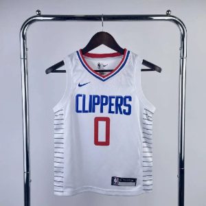 Yonth Russell Westbrook White Team Jersey