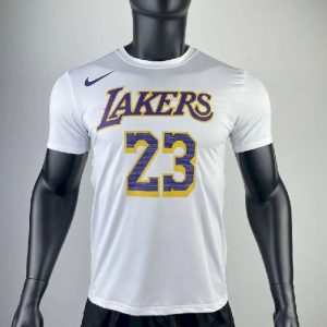 Men's LeBron James White Team T-shirt