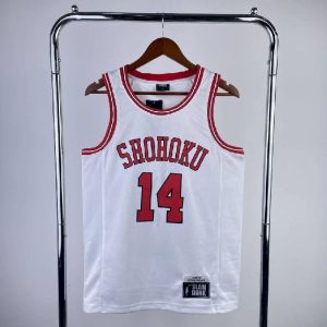 Men's Slam Dunk Hisashi Mitsui White Team Jersey