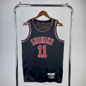 Men's Slam Dunk Kaede Rukawa Black Team Jersey