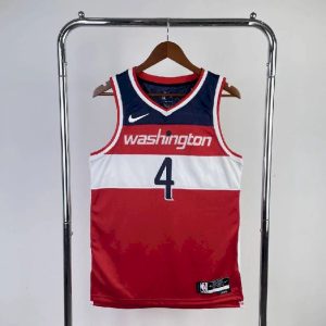 Men's Russell Westbrook Red Away Team Jersey