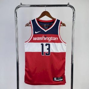 Men's Jordan Poole Red Away Team Jersey
