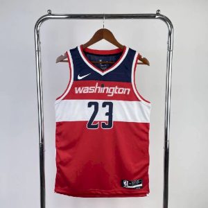 Men's Michael Jordan Red Away Team Jersey