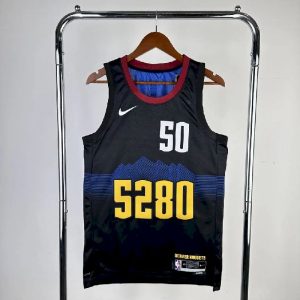 Denver Nuggets 2024/25 City Edition Black Color GORDON#50