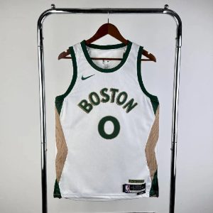Men's 2024 Jayson Tatum White Team Jersey - City Edition