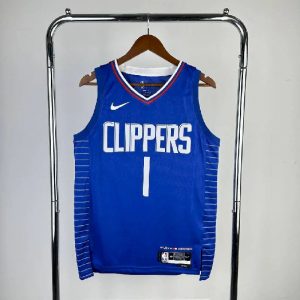 Men's 2023 James harden Blue Away Team Jersey