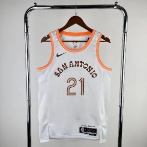 Men's 2024 Tim Duncan White Team Jersey - City Edition
