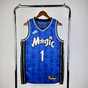 Men's 2024 Tracy McGrady Retro Blue Team Jersey