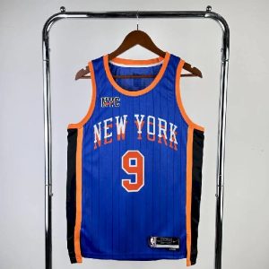 Men's 2024 R.J.Barrett Blue Team Jersey - City Edition