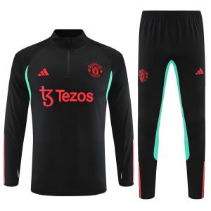 Manchester United 2023/24 Half-Zip Adult Sweater+Pant 14001