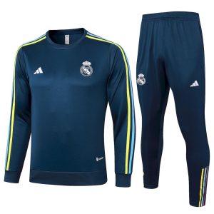 Real Madrid 2023/24 Half-Zip Adult Sweater+Pant 815