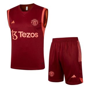 Manchester United 2023/24 Adult Tank Top+Short 815