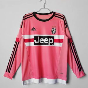 Juventus 2015/16 Away Long Sleeves Retro Jersey