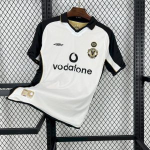 Manchester United 2001/02 Centenary Reversible Away And Third Retro Jersey