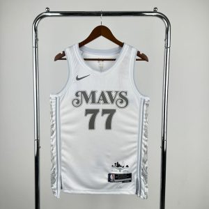 Dallas Mavericks 2024/25 City Edition White Color DOMCIC#77