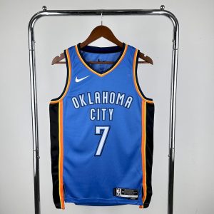 Oklahoma City Thunder 2023/24 Icon Edition Blue HOLMGREN #7
