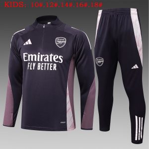 Arsenal 2024/25 Half-Zip Kids Sweater+Pant 815
