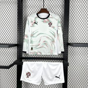 Portugal 2025/26 Away Long Sleeves Kids Kit