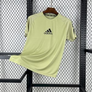 Adidas 1041 黄绿色 T-shirt