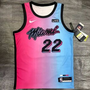 Men's Jimmy Butler 2020-21 Pink Swingman Player Jersey - City Edition