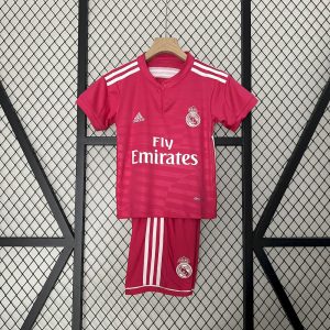 Real Madrid 2014/15 Away Kids Retro Jersey And Shorts