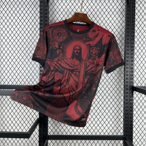 Brazil 2025/26 Jordan Black and Red Special Edition Jersey
